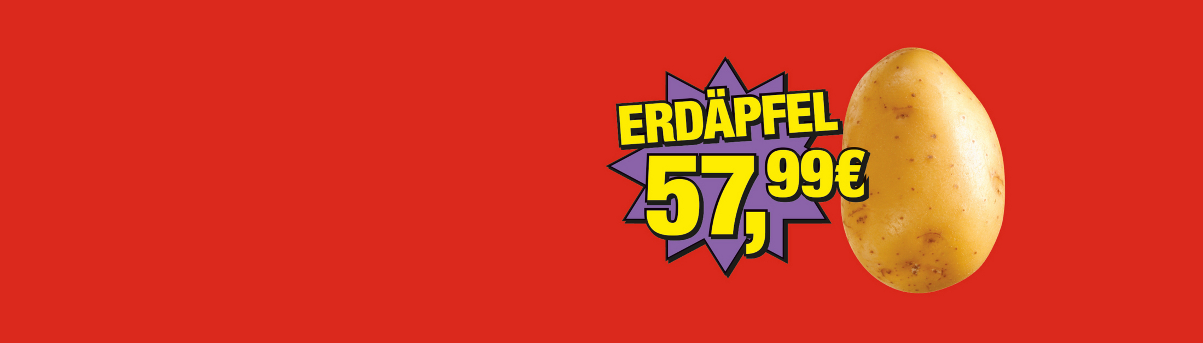 So teuer ist es, arm zu sein - Erdäpfel 57,99 EUR