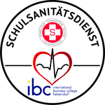 Abzeichen Schulsanitätsdienst international Business College Hetzendorf