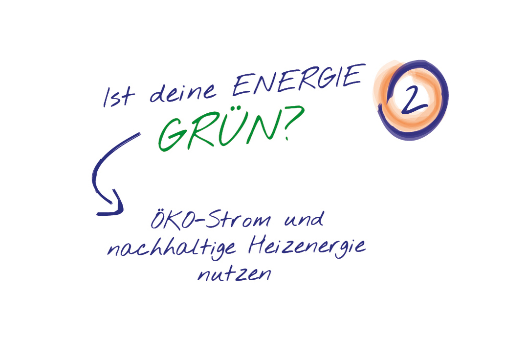 Illustration grüne Energie nutzen