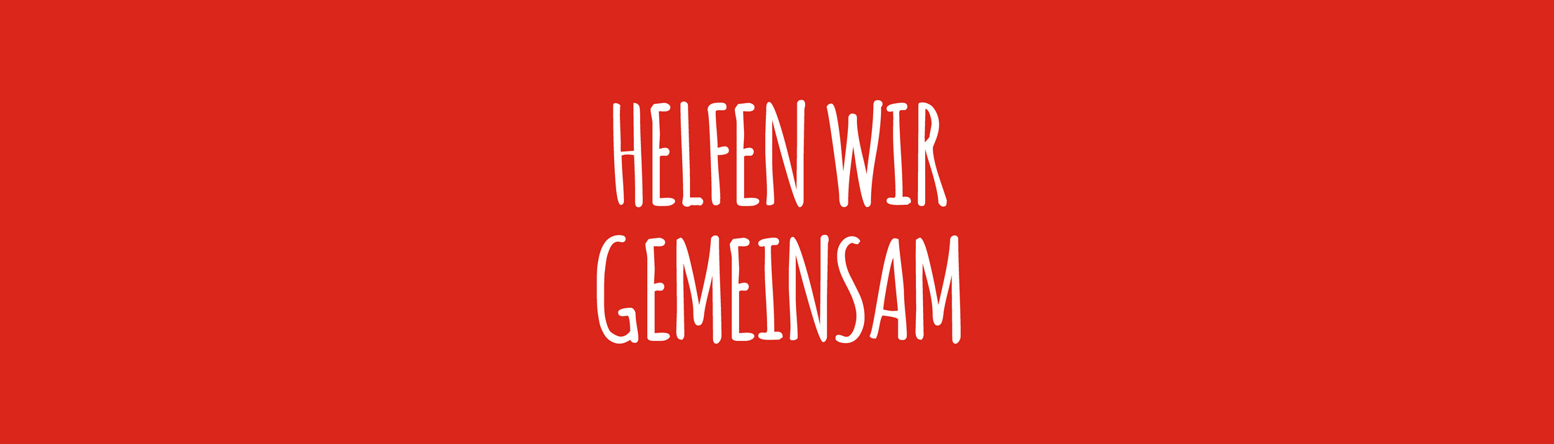 Illustration mit Schriftzug 