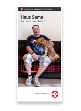 Abbildung Folder Haus Sama
