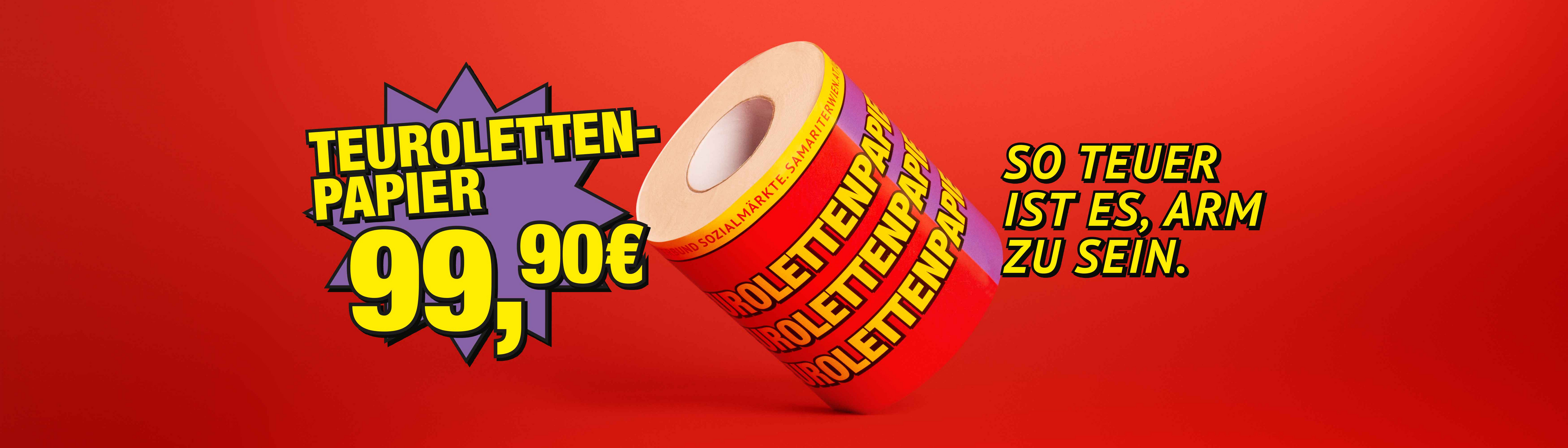 Foto von Toilettenpaier-Teurolettenpapier Euro 99,90