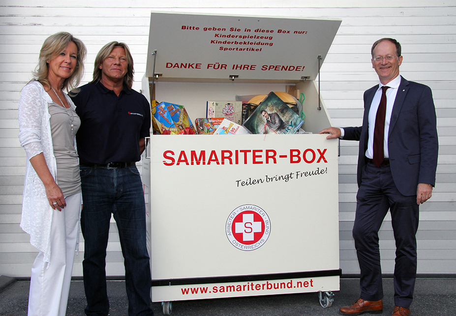 Spenden macht glücklich! ArbeiterSamariterBund Landesverband Wien